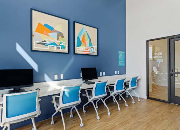 Business Center at GEO Apartment in Fremont CA