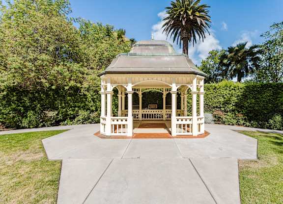 Park gazebo near CALIXA Apartment Homes in Camarillo CA