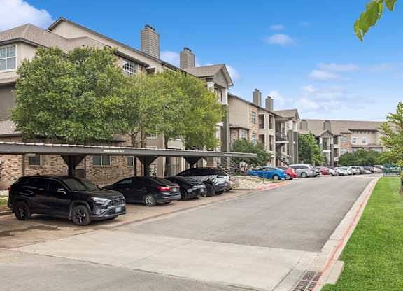 Carports at Cypress View Villa Apartments in Weatherford TX