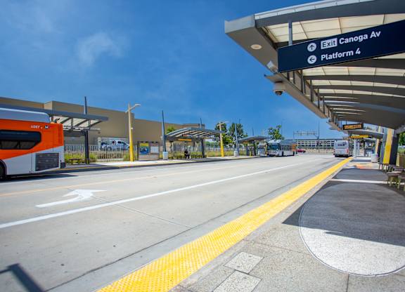 Nearby neighborhood shops at Chroma Apartment Homes in Canoga Park CA