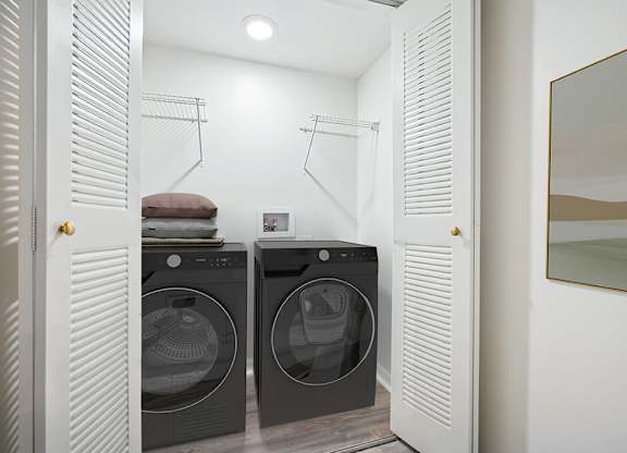 Closet at Emerald Dunes Apartments in Miami Gardens FL