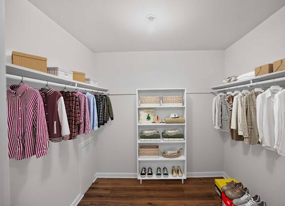 Oversized closet at Weston Circle Apartments in Fredericksburg VA