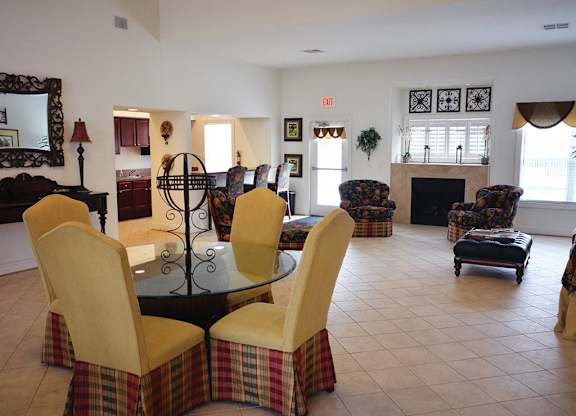 Clubhouse at Whispering Oaks Apartments in Portsmouth VA