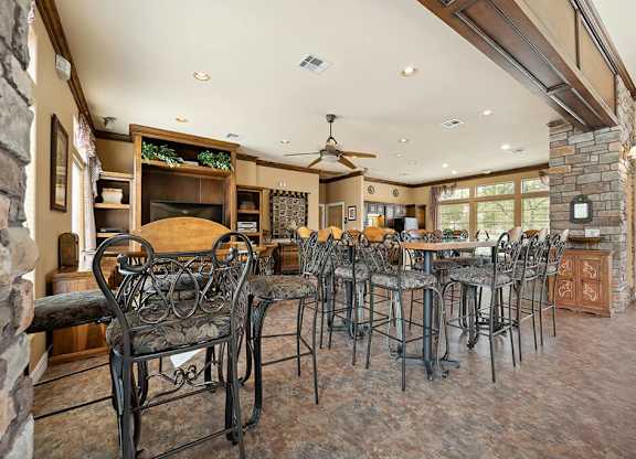 Clubhouse at Fountains at Tidwell and The Enclave in Houston TX