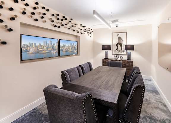 Co Working Lounge Conference Room at North at Totem Lake Apartments in Kirkland WA