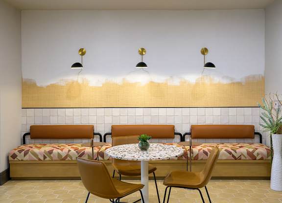 Co-Working  Lounge Seating at Verge Apartments in Atlanta GA