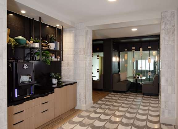 Coffee bar at Wayfern Apartments in Sandy Springs GA