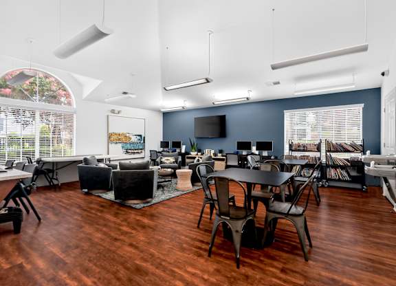 Community center at Greens of Pine Glen in Durham NC