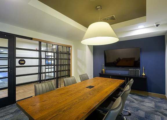 Conference Room at Vero Apartments in Chelsea MA