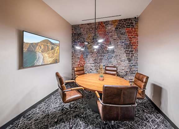 Coworking space at The Wylden Apartments in Los Angeles CA