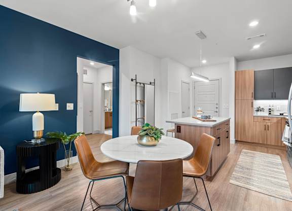 Dining Area at VERO Apartments in Chelsea MA