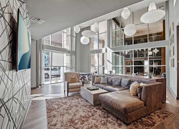 Leasing lobby at District at Scottsdale in Scottsdale AZ