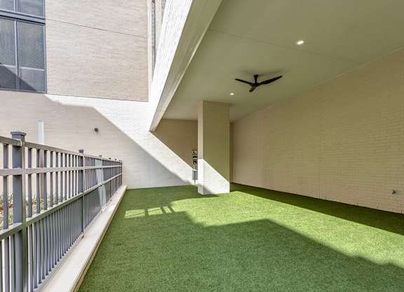 Dog park at 1010 Waugh Apartments in Houston TX