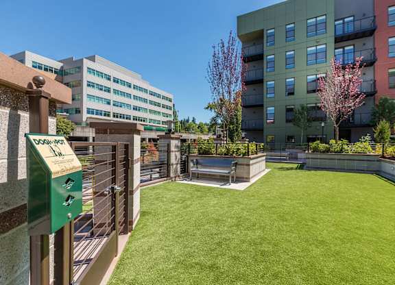 Dog Park Pet Station at North at Totem Lake Apartments in Kirkland WA