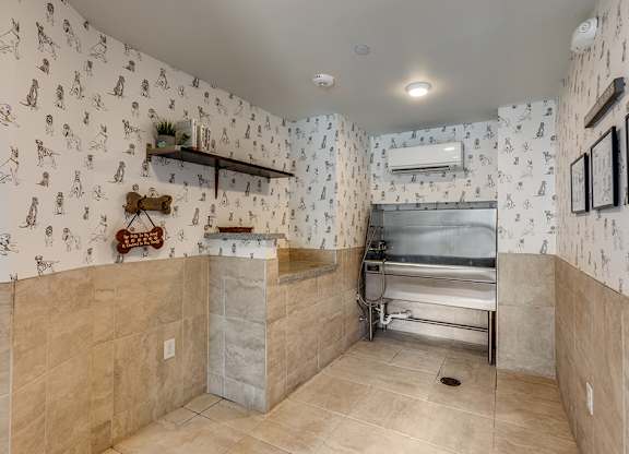 Dog wash at Mission James Place Apartments in Austin TX