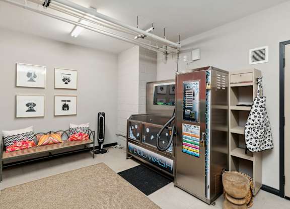 Dog Wash Puppy Parlor at Cardio Equipment at Candara at Hancock Park Apartments in Los Angeles CA
