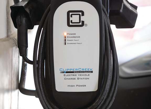 Electric Car Station at Jada Legacy Central Apartments in Plano TX