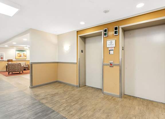 Elevators at Fairbrooke Senior Apartments in Aberdeen MD