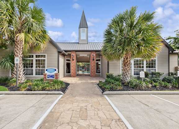 Entrance to building at Tidwell Estates in Houston TX