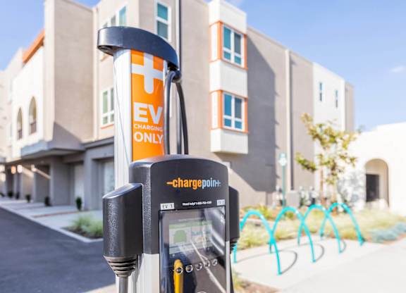 EV Charging Station at The Seaton Apartments in San Diego CA