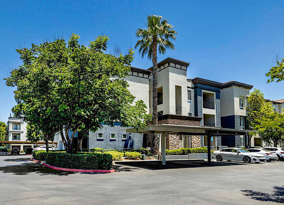 Exterior carport at Landara Apartments in Ontario CA