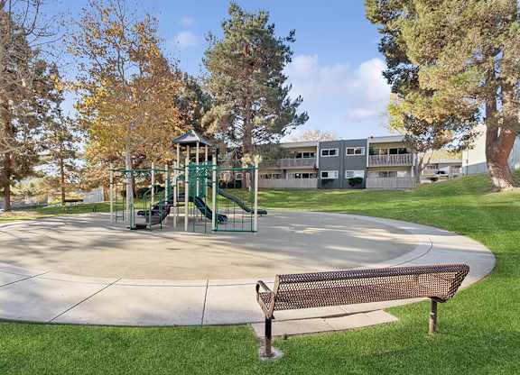 Exterior Playground at Canyon Rim Apartments in San Diego CA