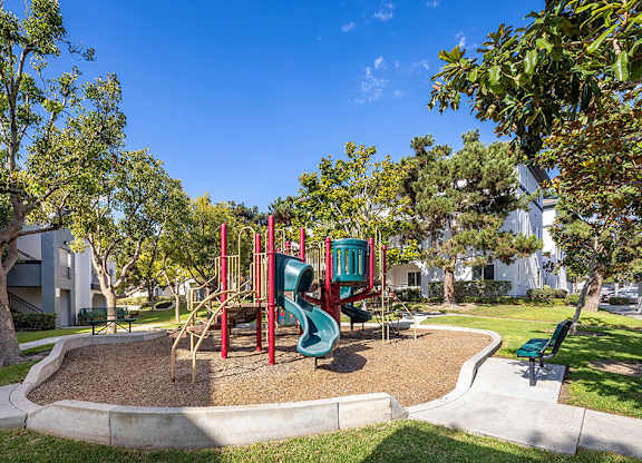 Exterior Playground at Sierra at Otay Ranch Apartments in Chula Vista CA