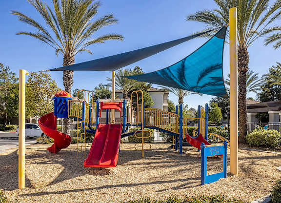Outdoor playground at Vintara Apartments in Murrieta CA
