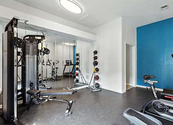 Fitness center at Newport Apartment Homes in Nashville TN