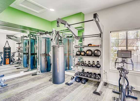 Fitness Center at Sienna at Cherry Creek Apartments in Denver CO