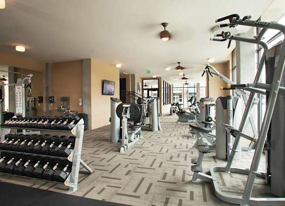 Fitness Center at The Douglas Apartments in Denver
