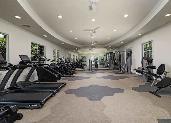 Fitness center cardio at Landara Apartments in Ontario CA