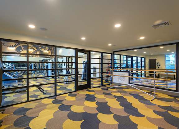 Fitness Studio at Vero Apartments in Chelsea MA