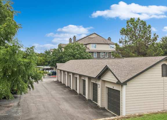 Parking Garages at Cypress View Villa Apartments in Weatherford TX