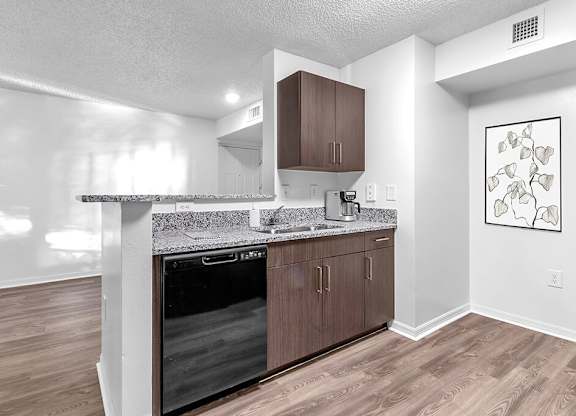 Kitchen appliances at Cedar Grove Apartments in Miami FL