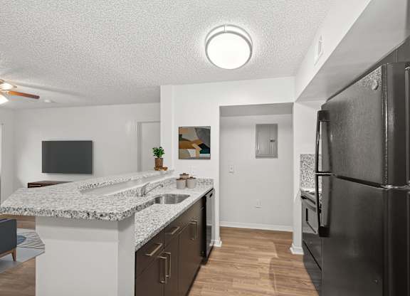 Kitchen at Running Brook Apartments in Miami FL