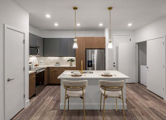 Kitchen Bourbon Design Package at The Edley in Atlanta GA