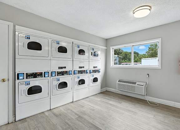 Laundry center at City Side Flats Apartments in Nashville TN