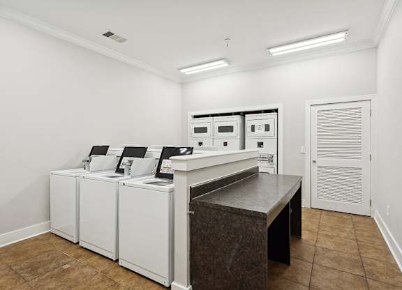 Laundry center at Lakeside Vista Apartments in Kennesaw GA