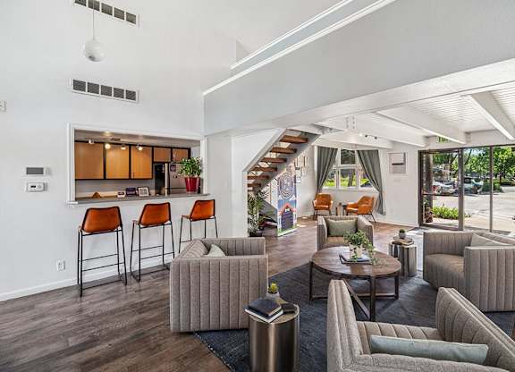Clubhouse at Rock Peak on Sunset Apartments in Longmont CO