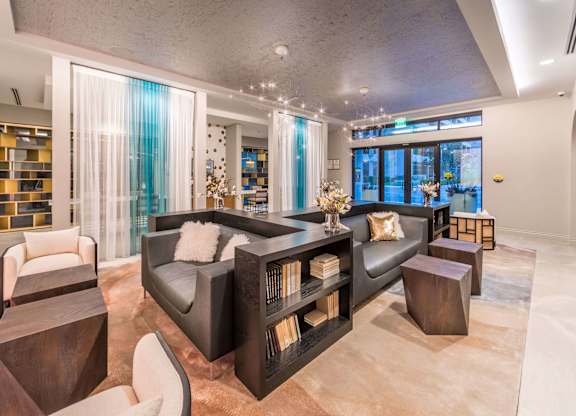 Leasing Center and Ride Share Valet at Avel Apartment Homes in Orange CA