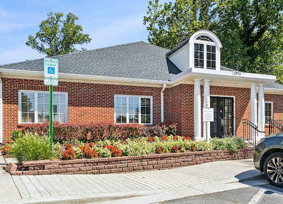 Leasing center exterior at The Barrington in Silver Spring MD
