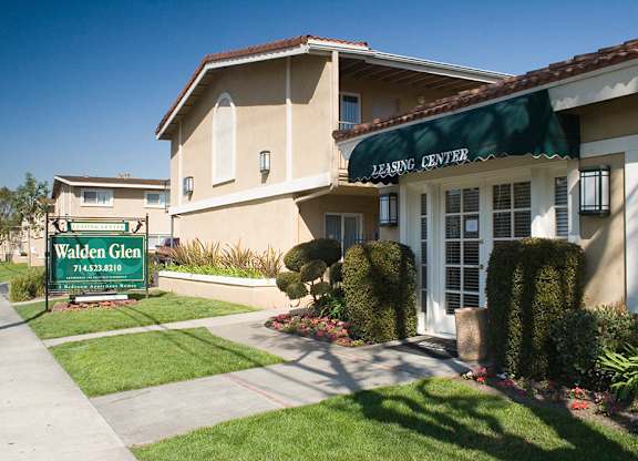 Leasing office at Walden Glen in Buena Park CA