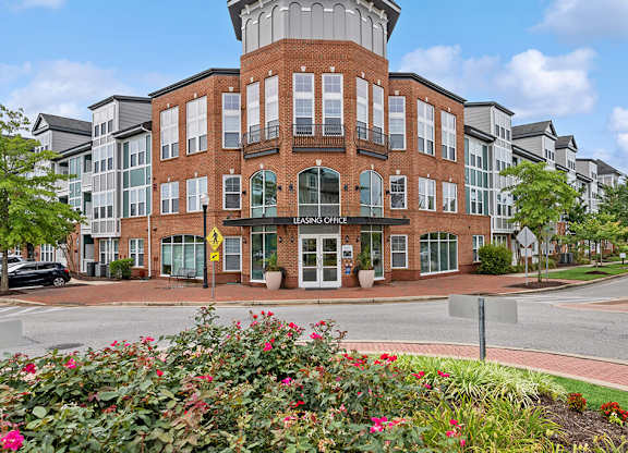 Leasing office exterior at Westerchester at the Pavillions in Waldorf MD
