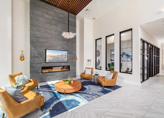 Leasing Office Lobby at North at Totem Lake Apartments in Kirkland WA