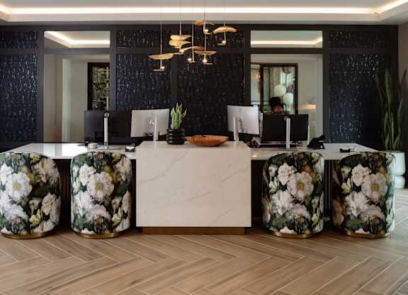 Leasing office at Wayfern Apartments in Sandy Springs GA