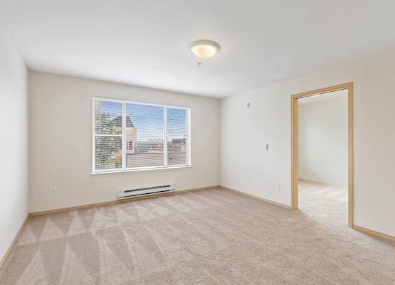Living room at Washington Terance Apartments in Seattle WA