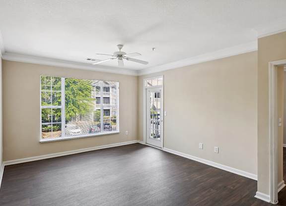 Living room at Lakeside Vista Apartments in Kennesaw GA