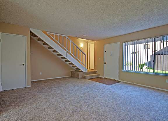 Living room at Westchester Park in Tustin CA