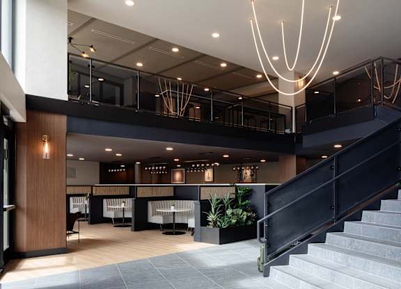 Main Lobby Working Area at The Edley in Atlanta GA